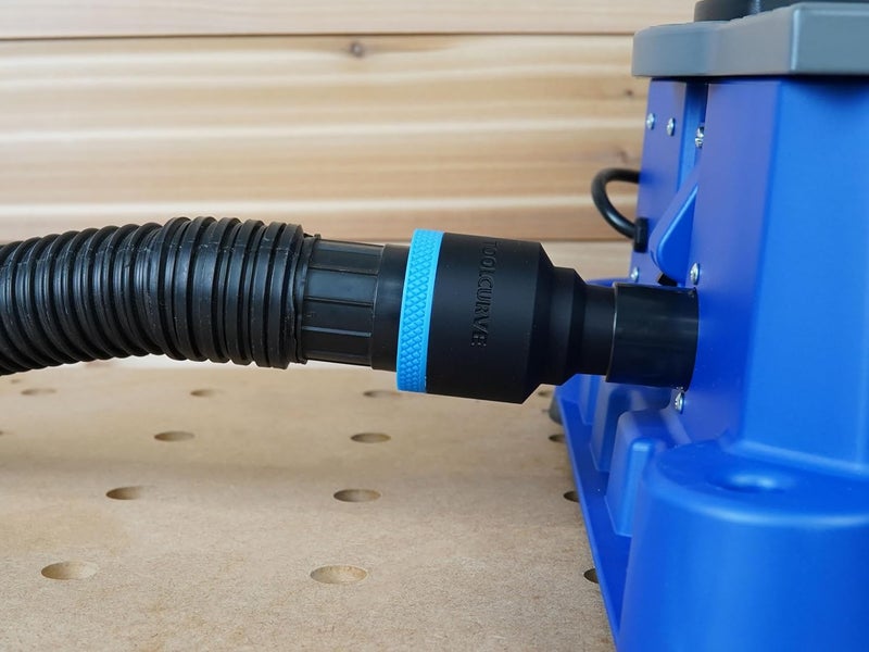 ToolCurve Hose Adapter Compatible with Kreg Foreman Pocket Hole Jig (1-7/8" Hose) - Image 2